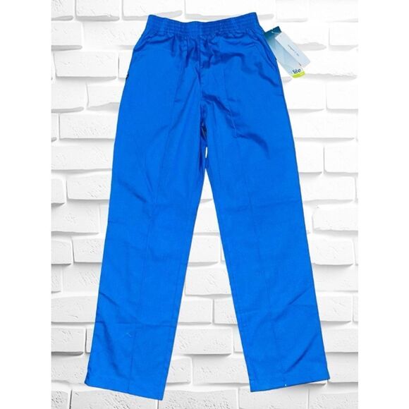V Life Uniforms Women’s Size XSP Elastic Waist Scrub Pants • Front Creases NWT - Picture 1 of 12
